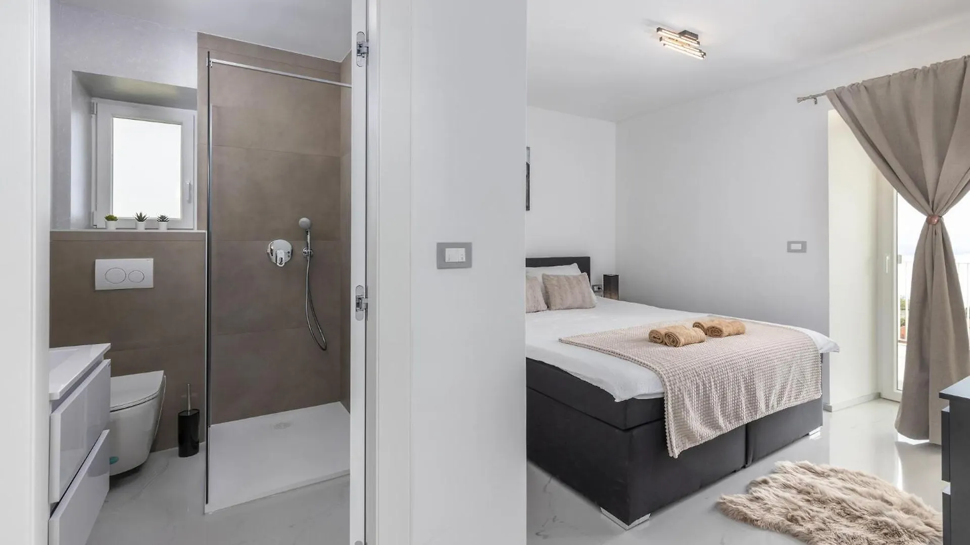 Amazing Apartment In Bregi With House Sea View Breza