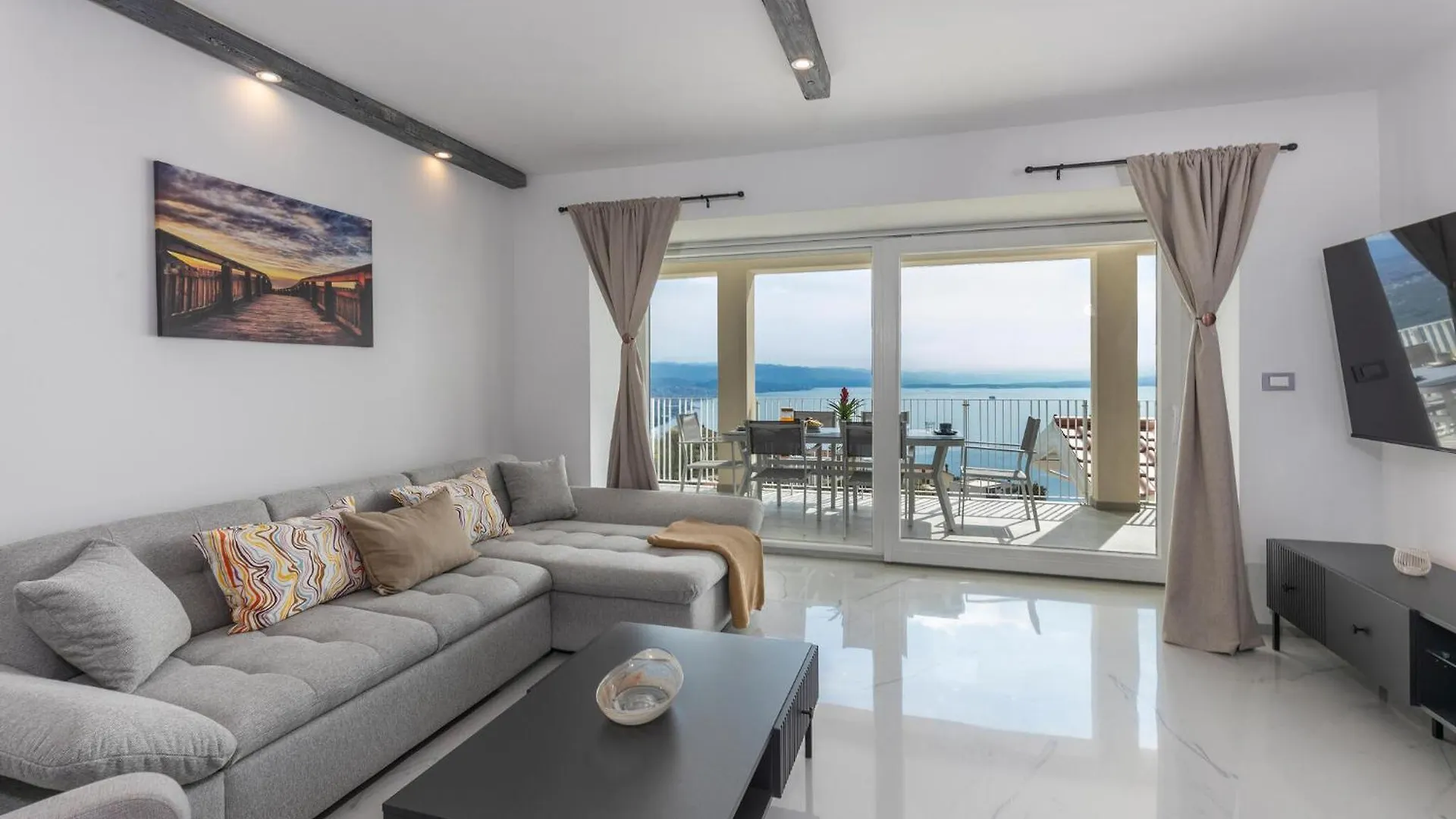Amazing Apartment In Bregi With House Sea View Breza