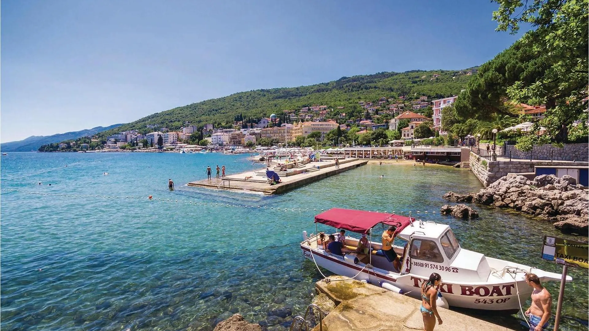 Amazing Apartment In Bregi With House Sea View Breza Croatia